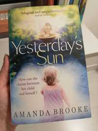 Amanda Brooke - Yesterday's Sun, Książka po angielsku