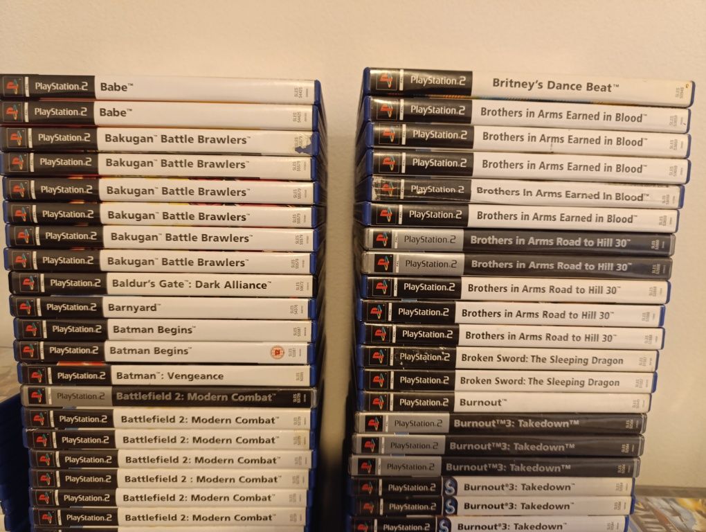 gry na PS2 na literę "B"