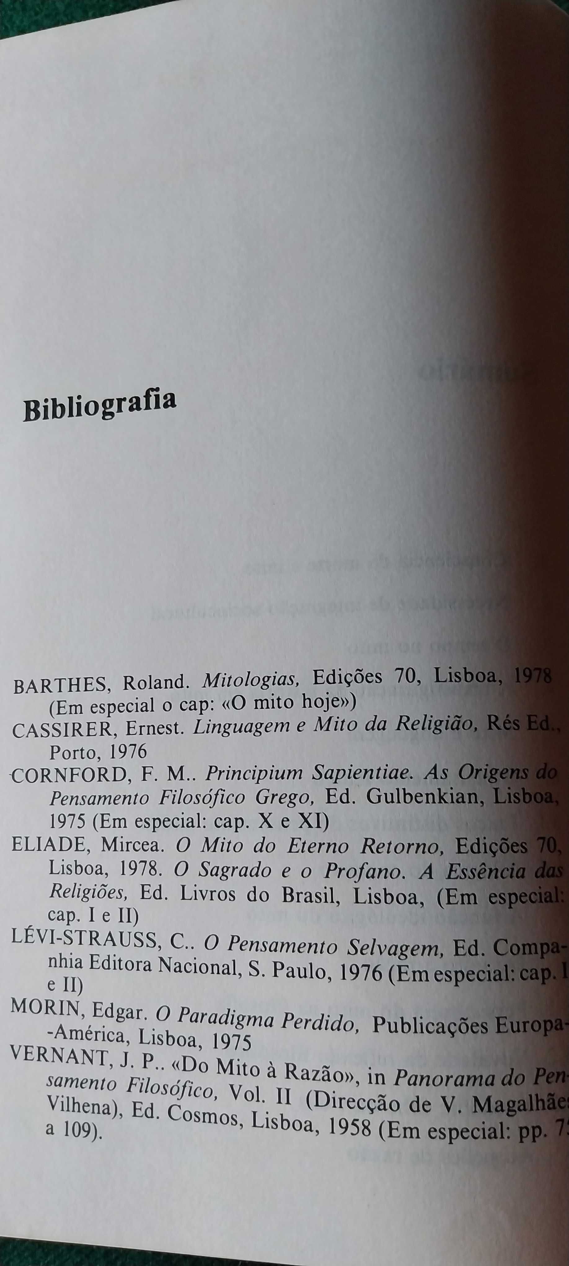 Do Mito a Descartes - e de Kant a Nietzsche