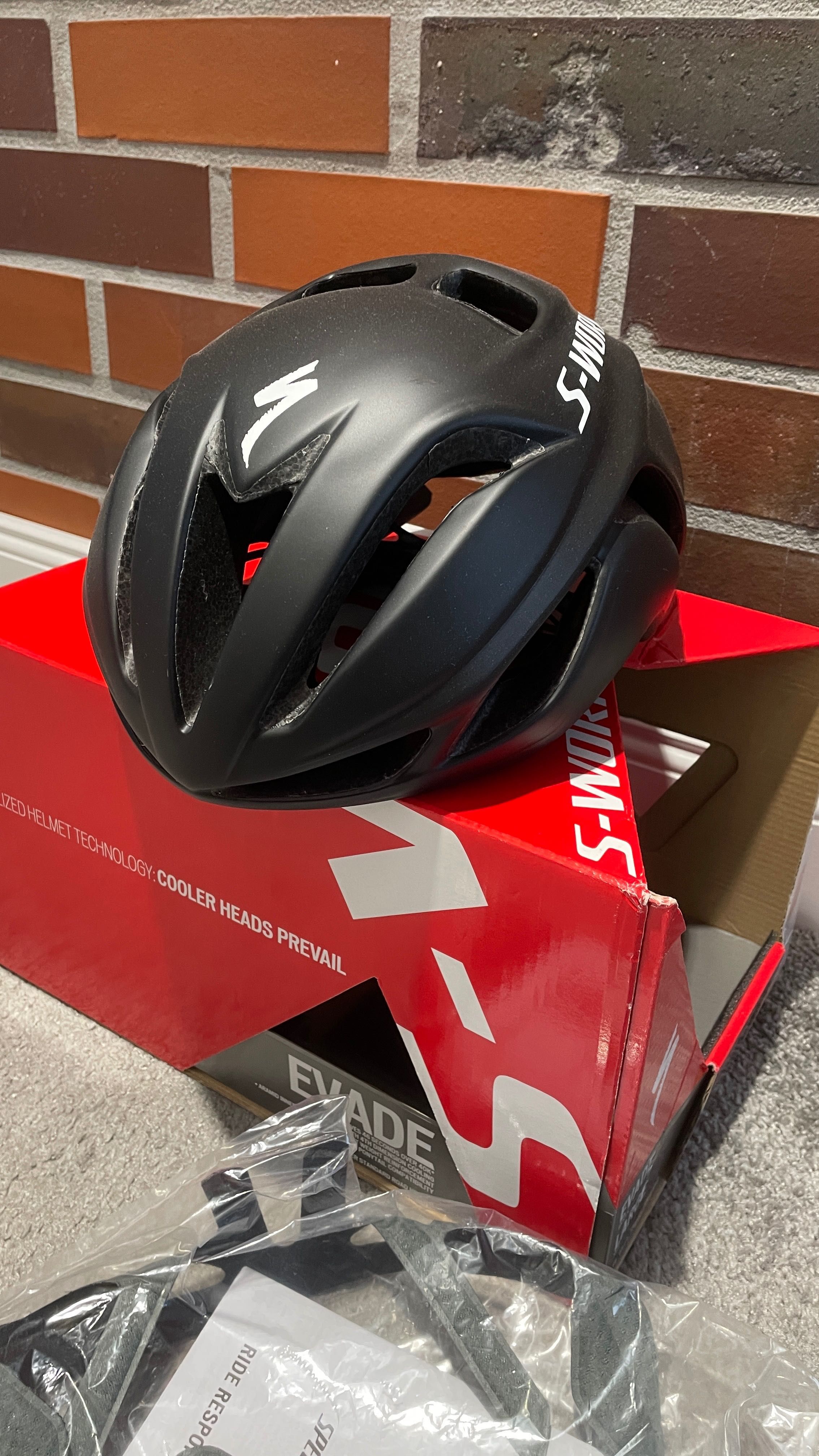 Kask Specialized Evade S-Works szosa mtb rozm L nowy Prevail