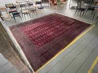 Pakistański dywan Bokhara 350x280 cm , wełna,vintage