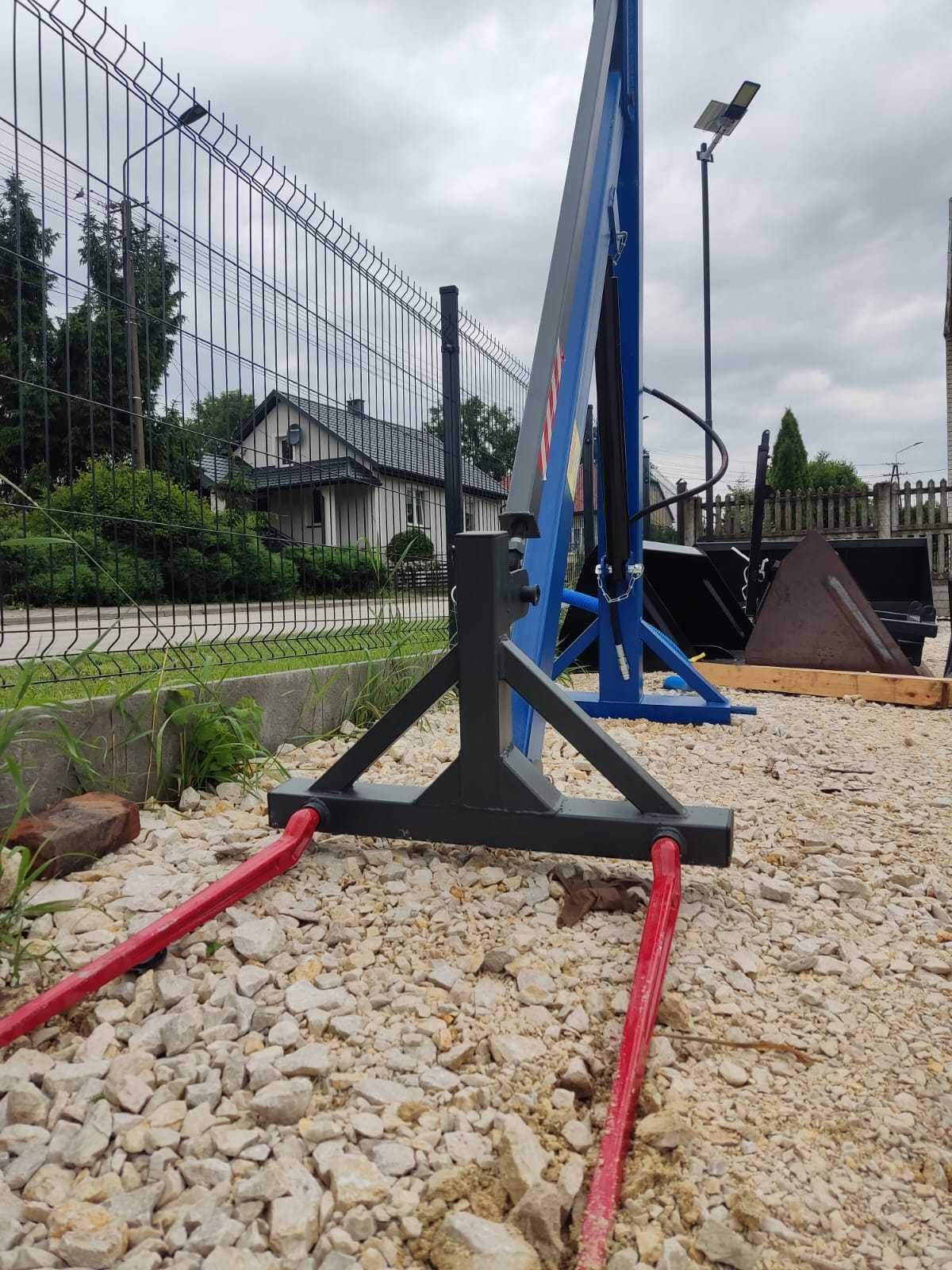 Ładowacz na tył ciągnika do Bel siana Podnośnik z Hydraulika NOWA