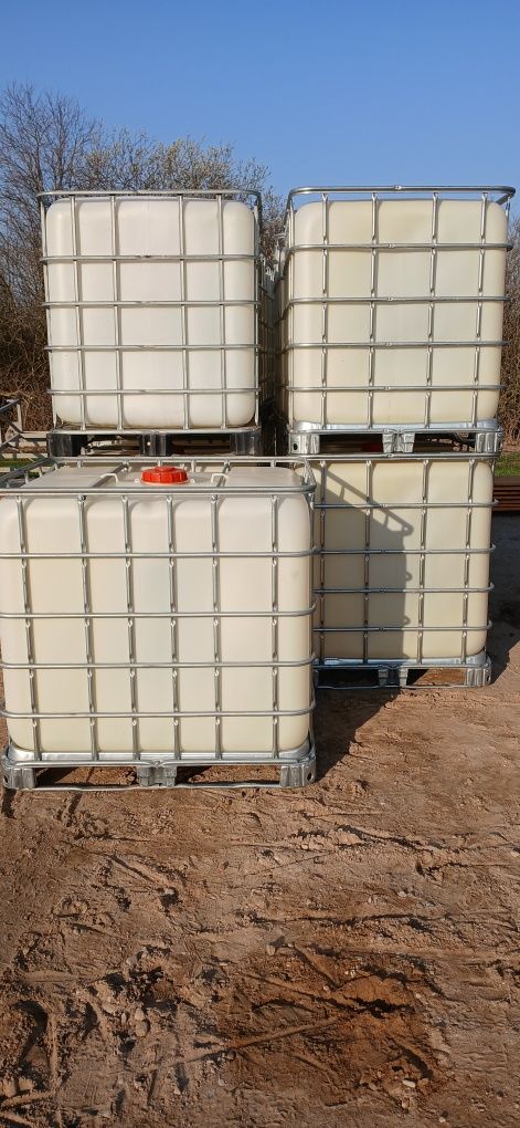 Zbiornik mauzer 1000L, zbiornik na deszczówkę 1000L