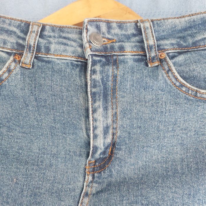 Юбка жіноча джинсова довга