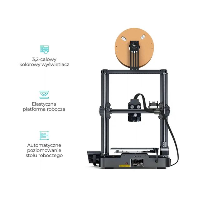 Drukarka 3D creality Ender -3 V3 SE,szybka precyzyjna,aut.poziomowanie