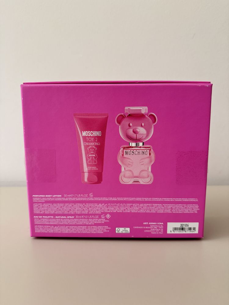 Moschino Toy 2 Bubble Gum Zestaw dla kobiet edt 30 ml + balsam 50 ml