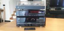 Sansui Alpha AU-α999DG z pilotem a także SR-211G i DECK d-X701