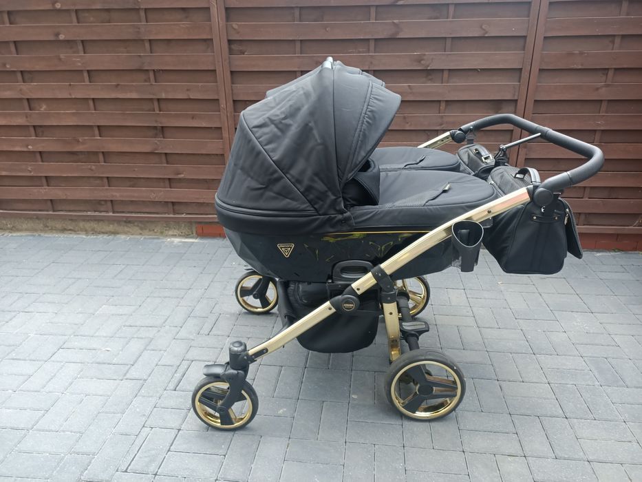 Wózek Junama Duo S Line 4w1 - wózek bliźniaczy