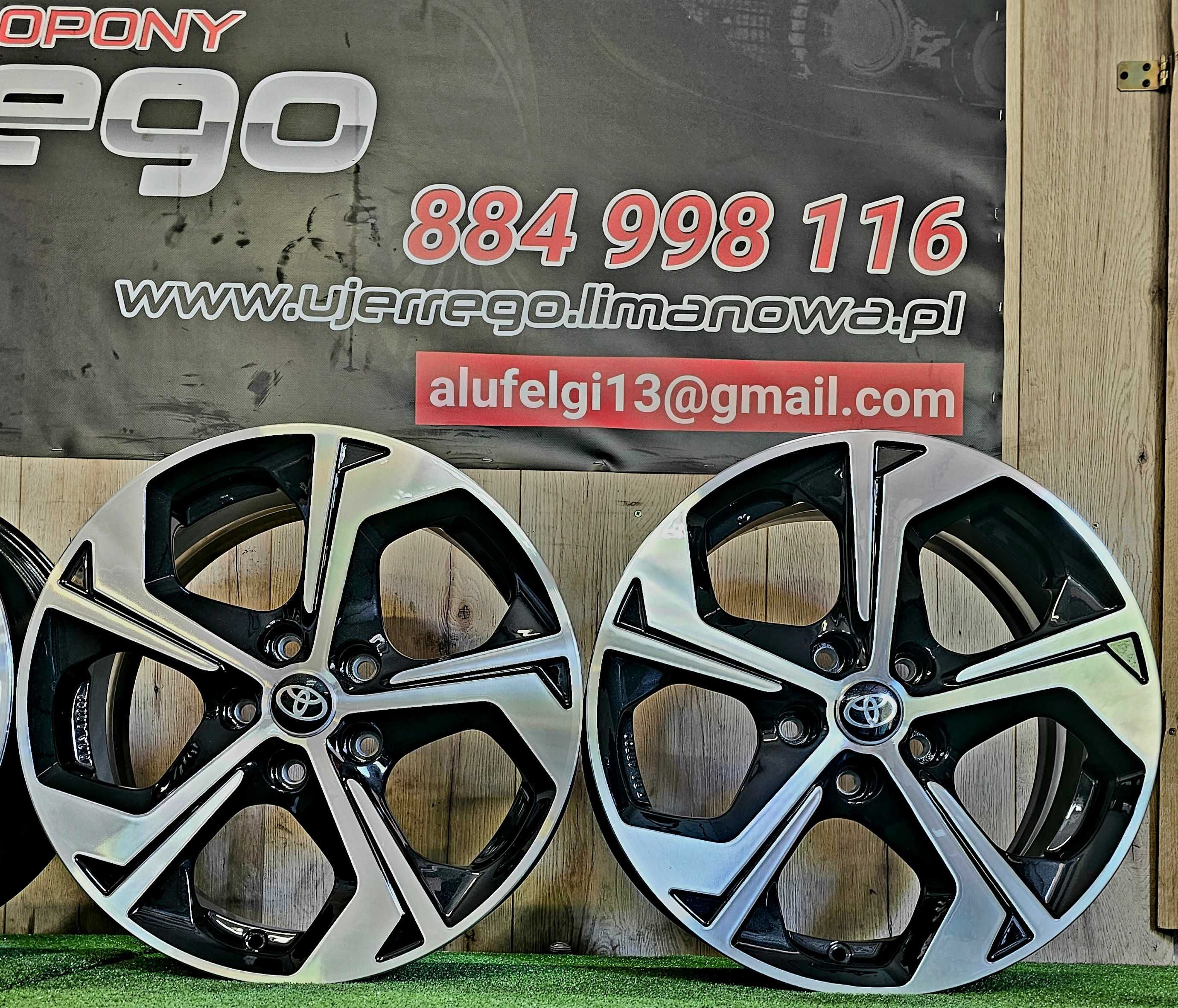 NOWE ALUFELGI TOYOTA - 17x5x114,3 - Auris,Avensis,Corolla,CH-R,Yaris