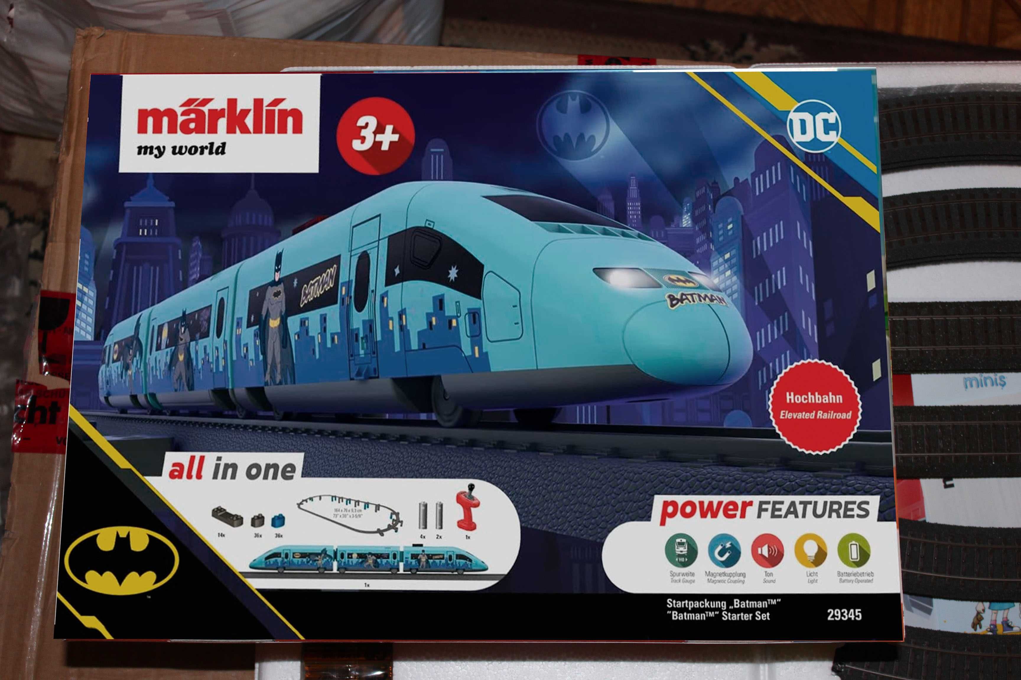 Залізниця Märklin 29345 швидкісний поїзд Бетмена