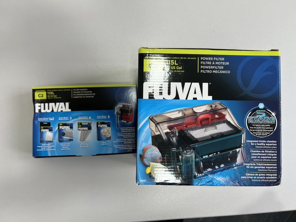 Аквариумный фильтр рюкзачок Fluval C2