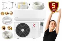Klimatyzacja Rotenso Roni 3,5kW 40m2 ścienna WI FI- ZESTAW