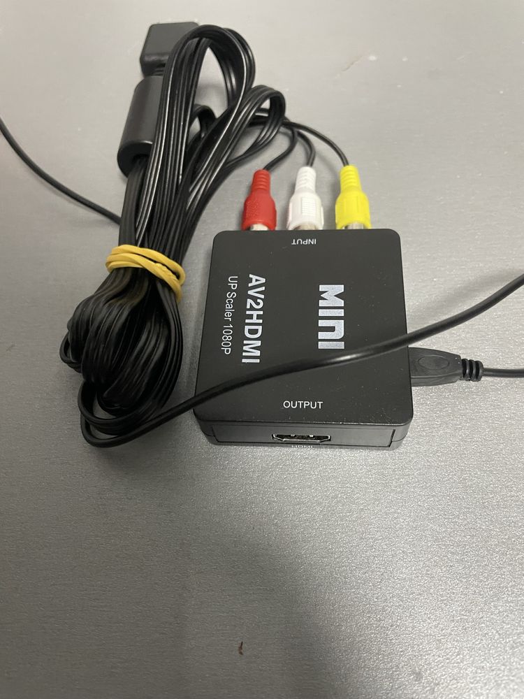 Разветвитель HDMI переходник HDMI в тюльпан
