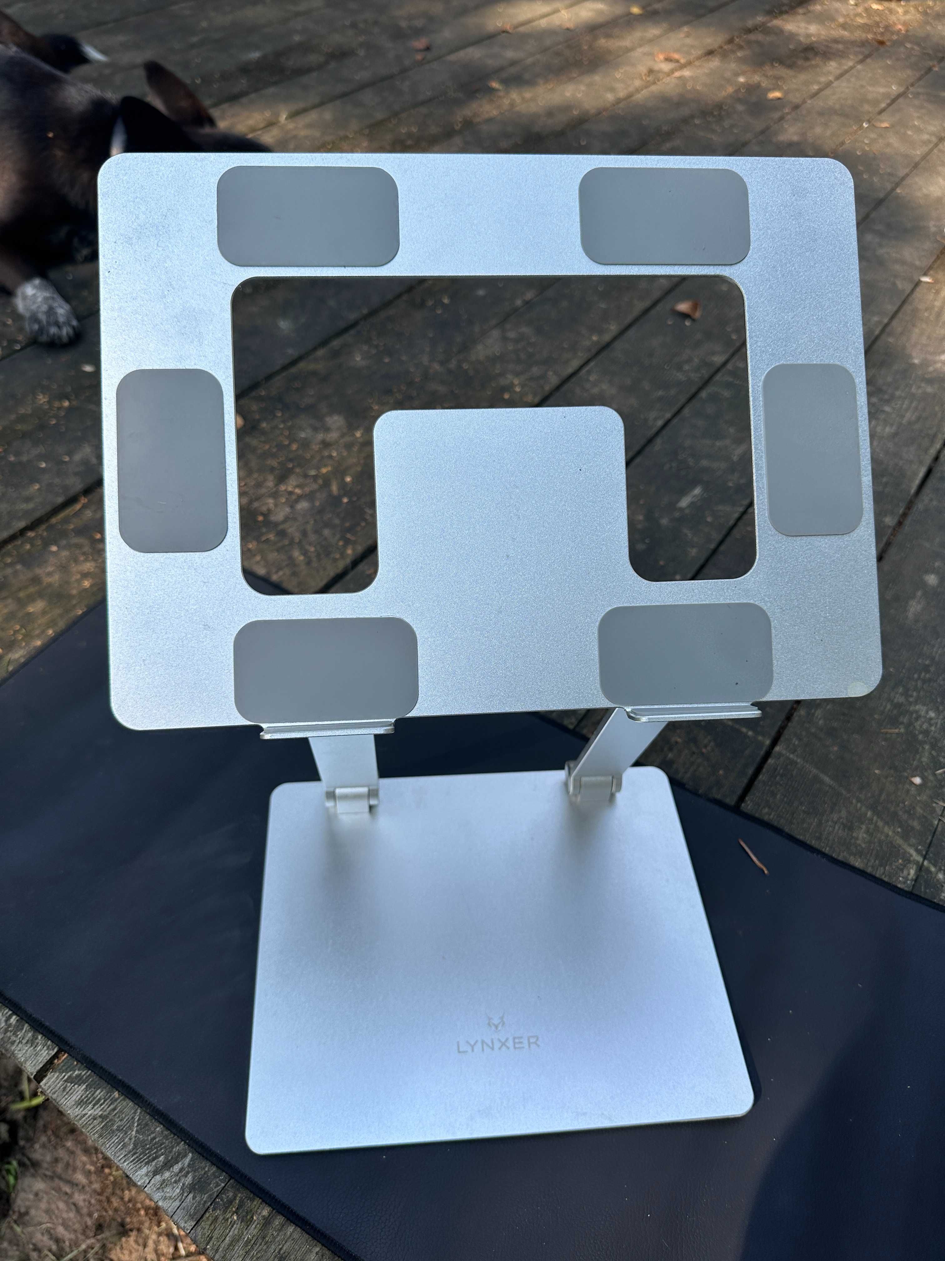 Składana podstawka pod laptopa - metal - lynxer