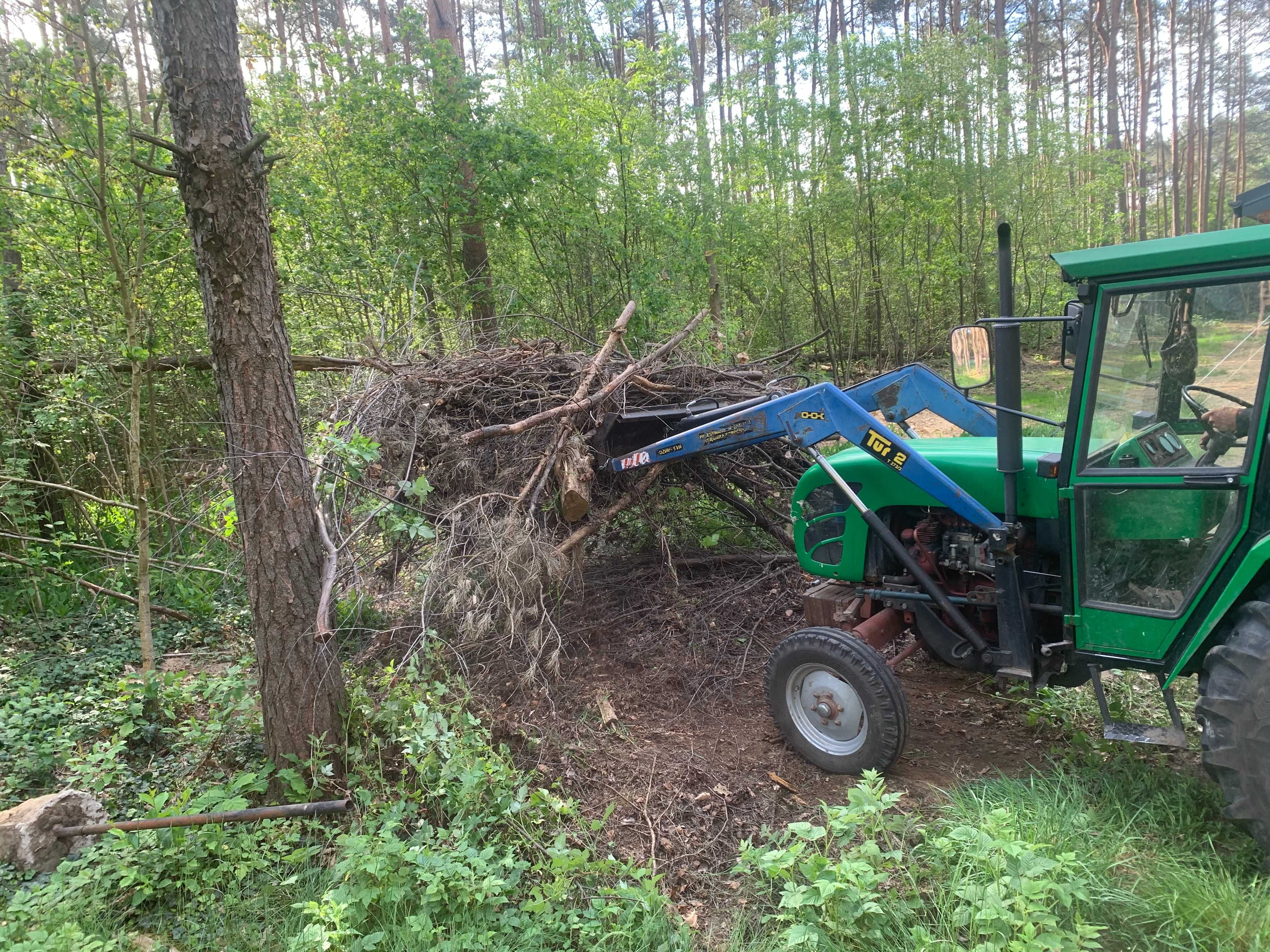 Mulczer, rębak., forwarder, koparka, wywóz, czyszczenie terenów