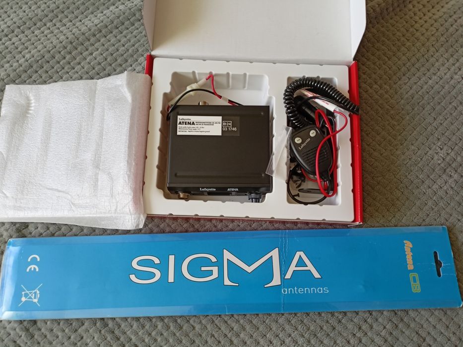Cb radio Lafayette Atena + Antena Sigma