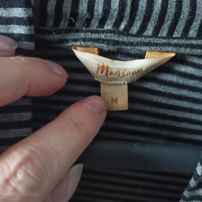 Długi sweter narzutka damska m 38