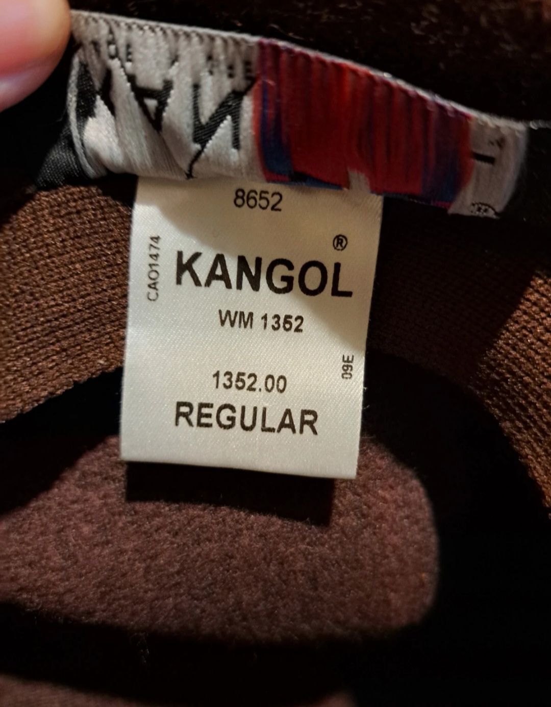 Wełniany kapelusz Kangol bucket hat fedora