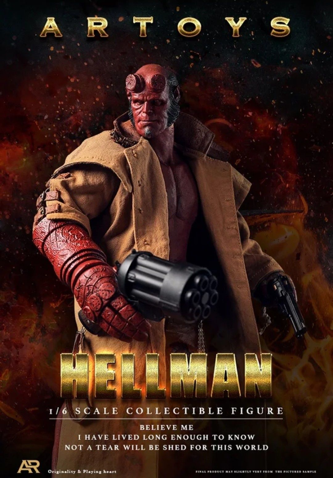 PRZECENA Figurka Hellboy/Hellman