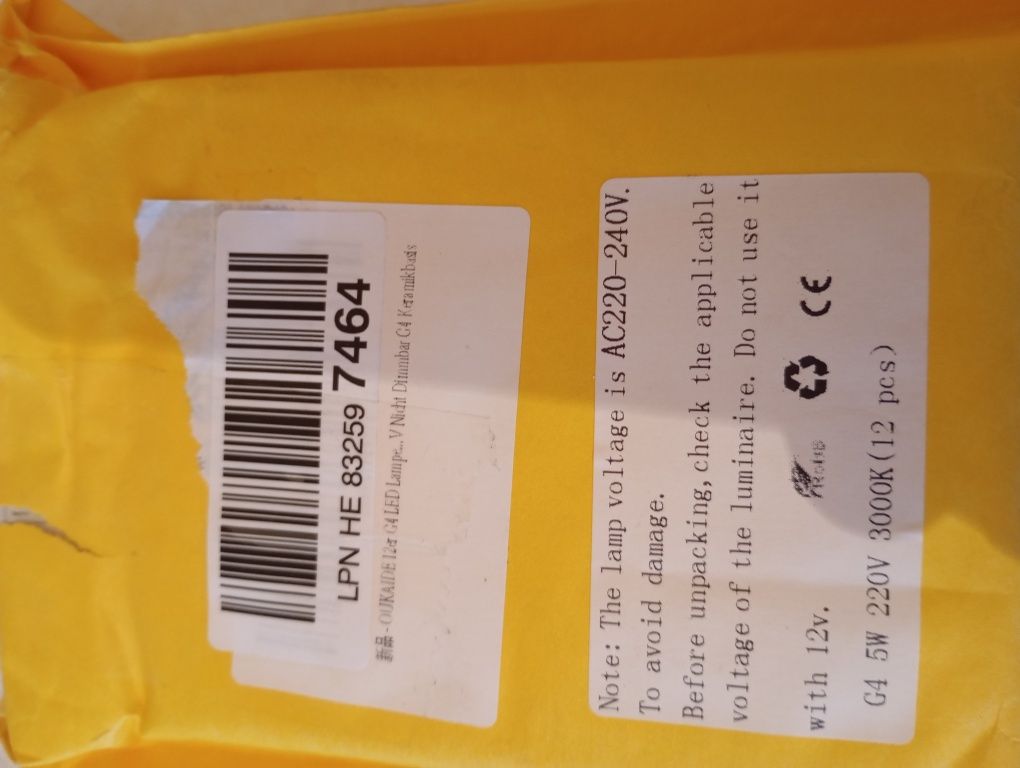 Żarówki LED G4 5W