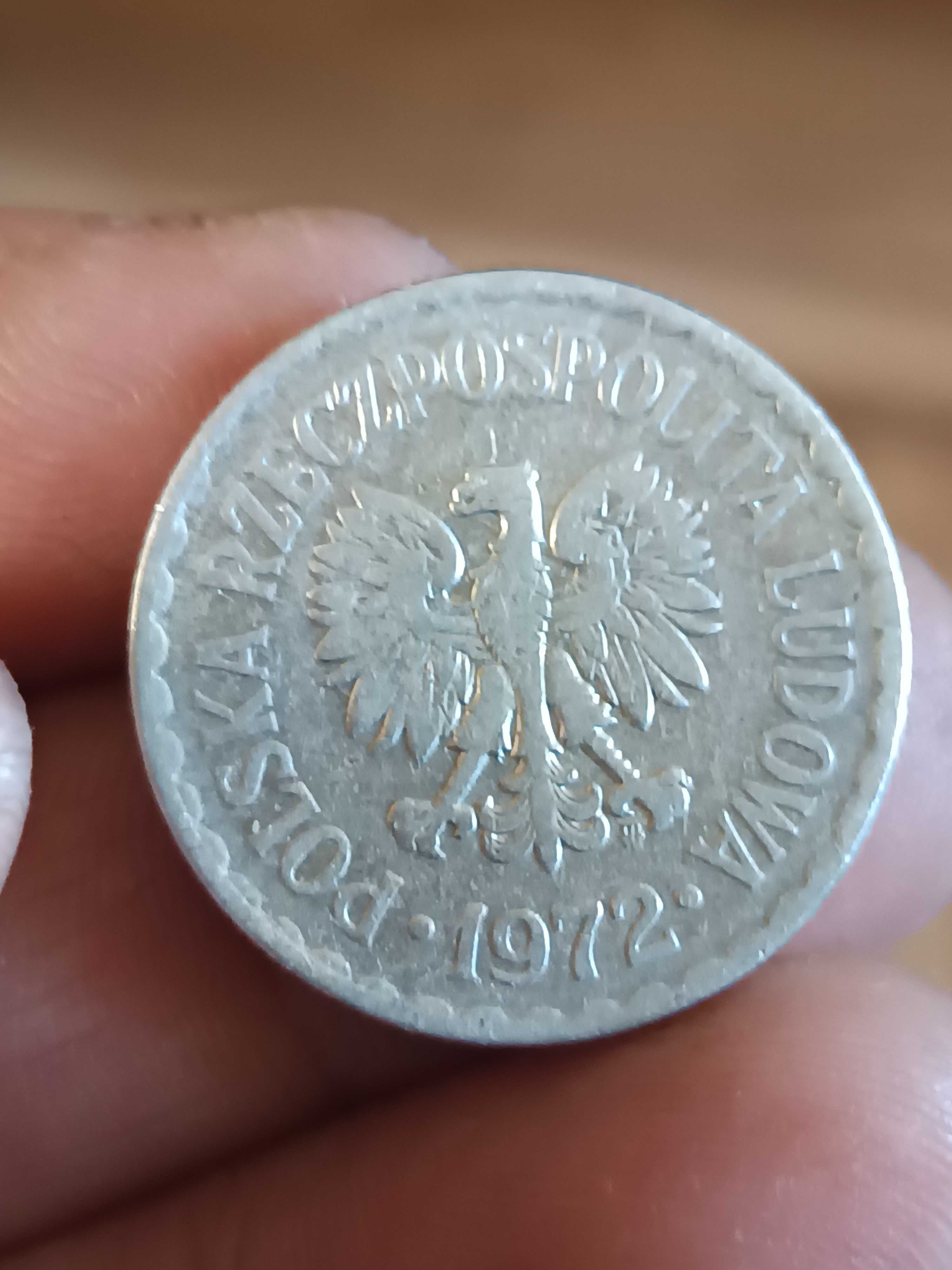 Sprzedam monetę 1 zloty 1972 rok zzm