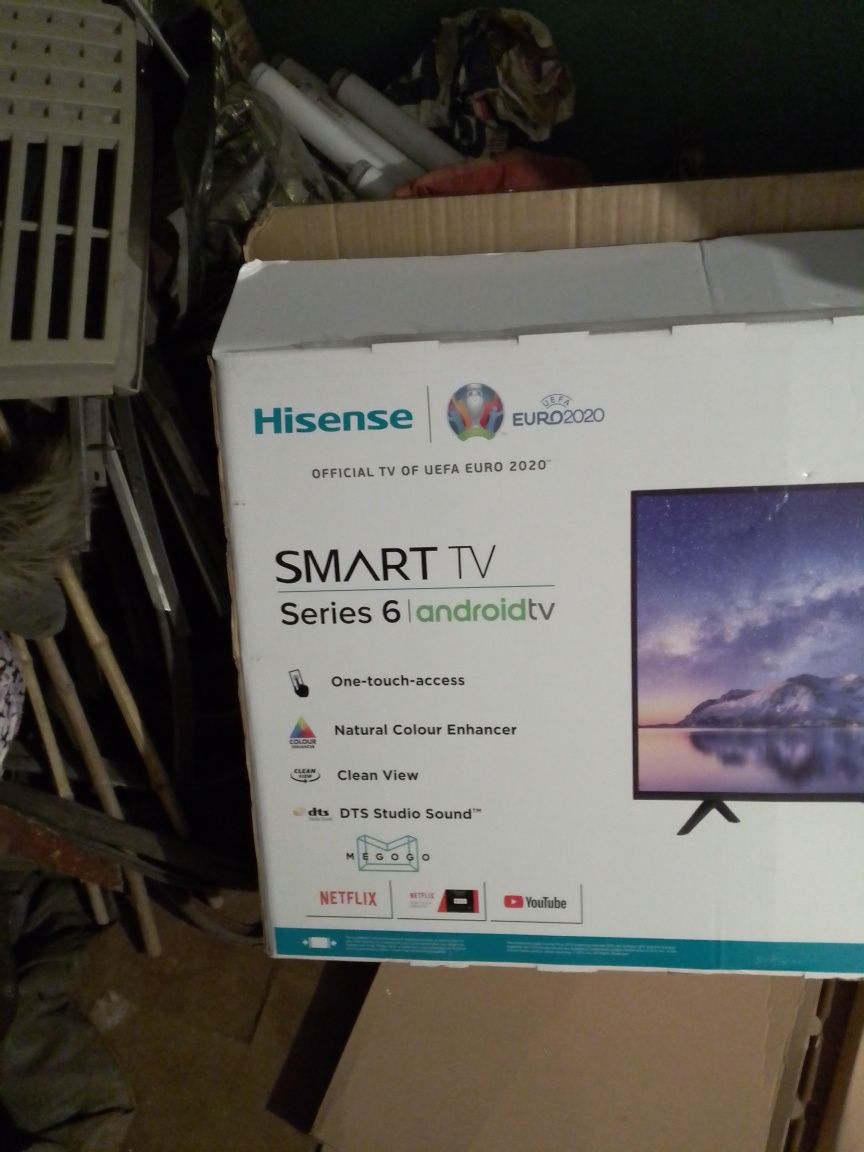 коробка от телевизора hisense 40