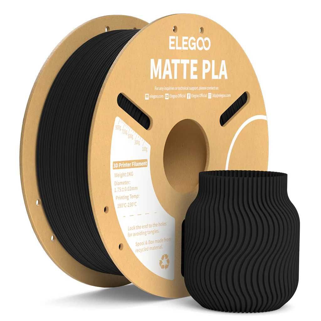 Filamento PLA 1.75 MATTE ELEGOO