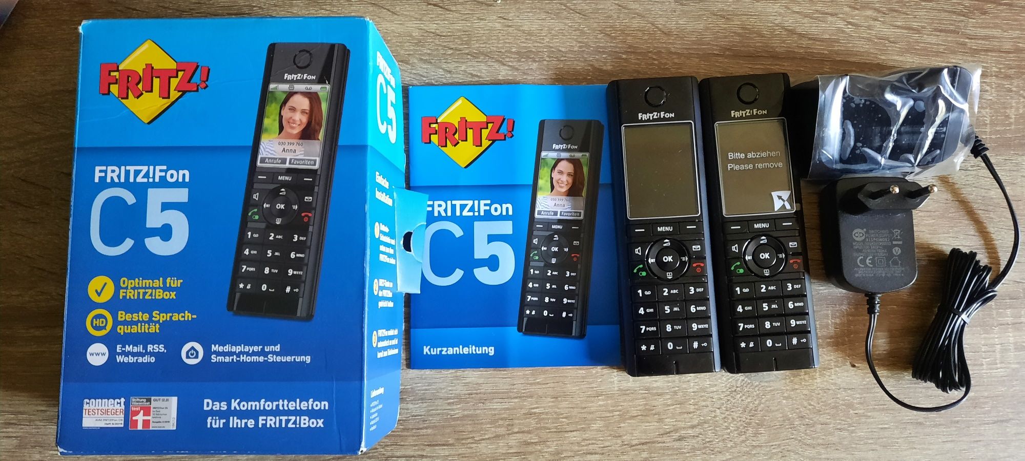 Телефон AVM FRITZ! Fon C5 DECT