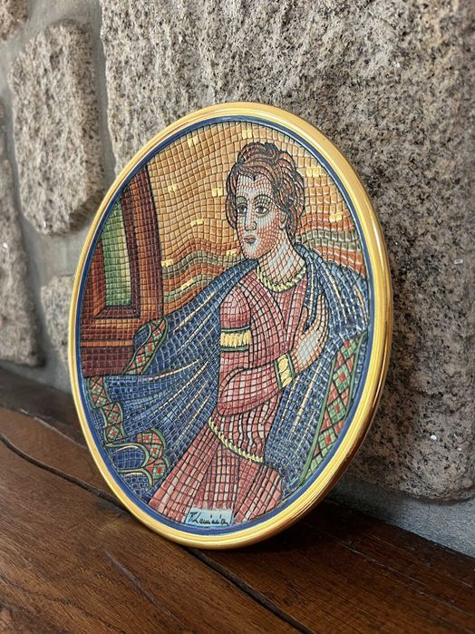 Pratos de coleção de Franco Lamincia - assinado pelo autor , 1986