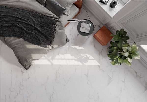 Матовая Белая Плитка На пол и стены Calacatta Extra Н90980 120х60 см