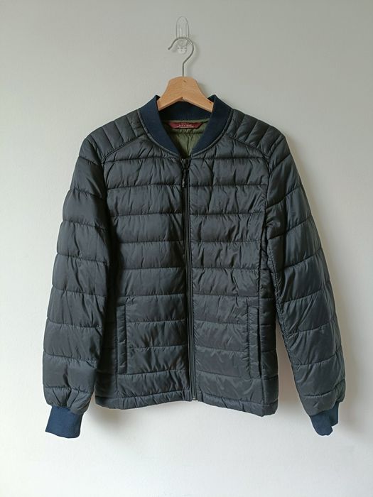 Nowa kurtka męska pikowana czarna lekka na jesień jesienna Zara 36 S