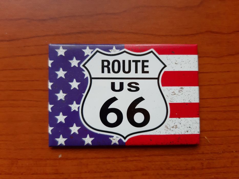 Magnes Route 66 prosto ze Stanów Zjednoczonych