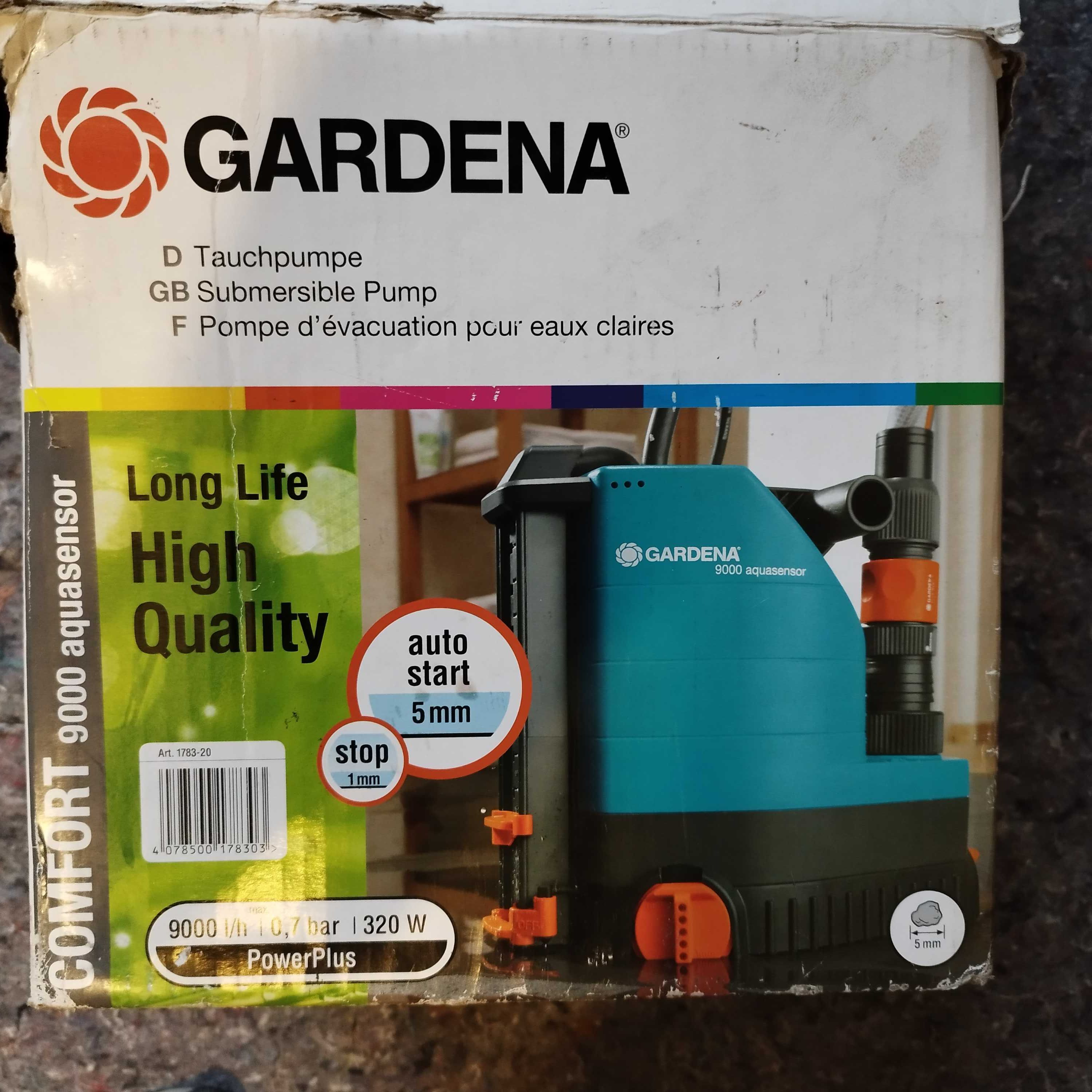 Pompa zanurzeniowa Gardena Comfort 9000