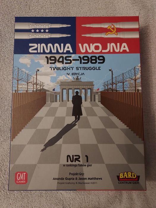 Gra planszowa Zimna Wojna 45-89 / Twilight Struggle edycja 4