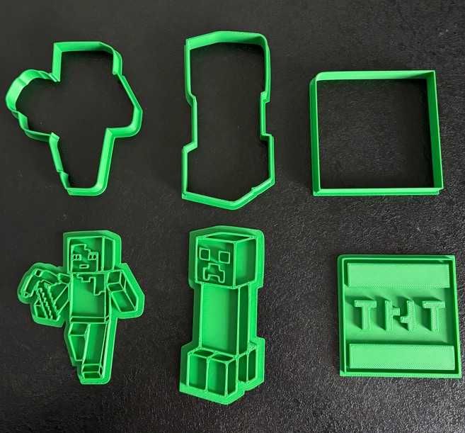 Minecraft foremki do ciastek pierników