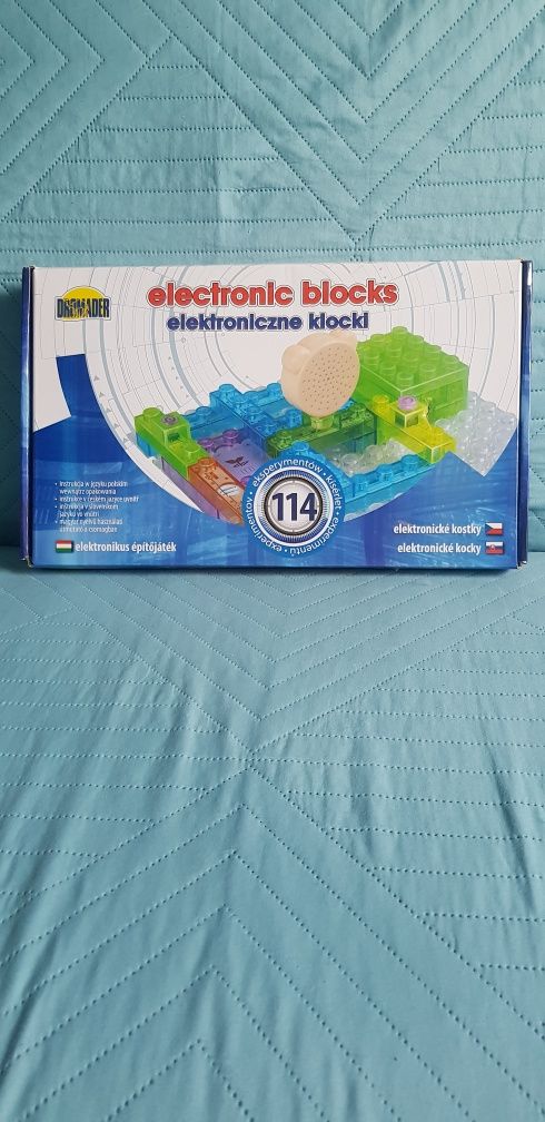 Elektroniczne klocki Dromader wiek 8+