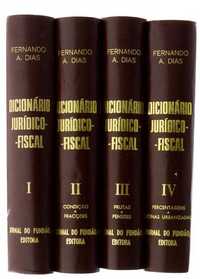 Dicionário Jurídico-Fiscal, de Fernando A. Dias (4 vols)