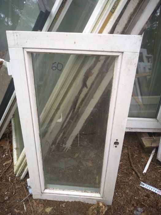 Okno Drewniane FIX 52 x 102 cm 520 x 1020 mm