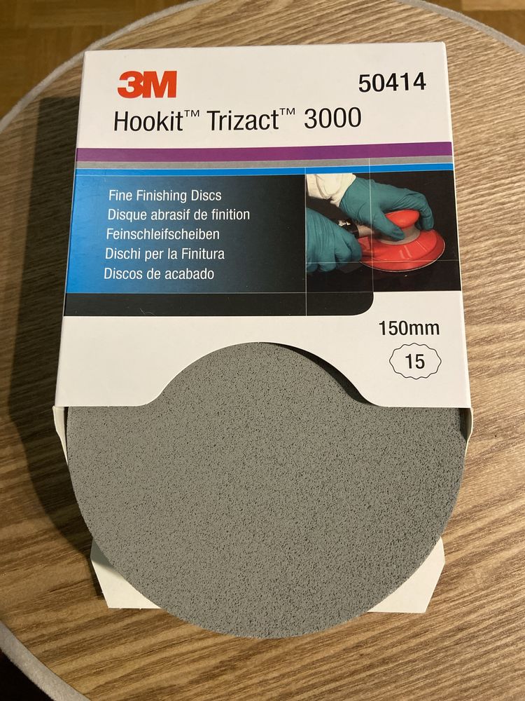 Krążek ścierny Hookit Trizact P3000, 150mm 3M 50414.