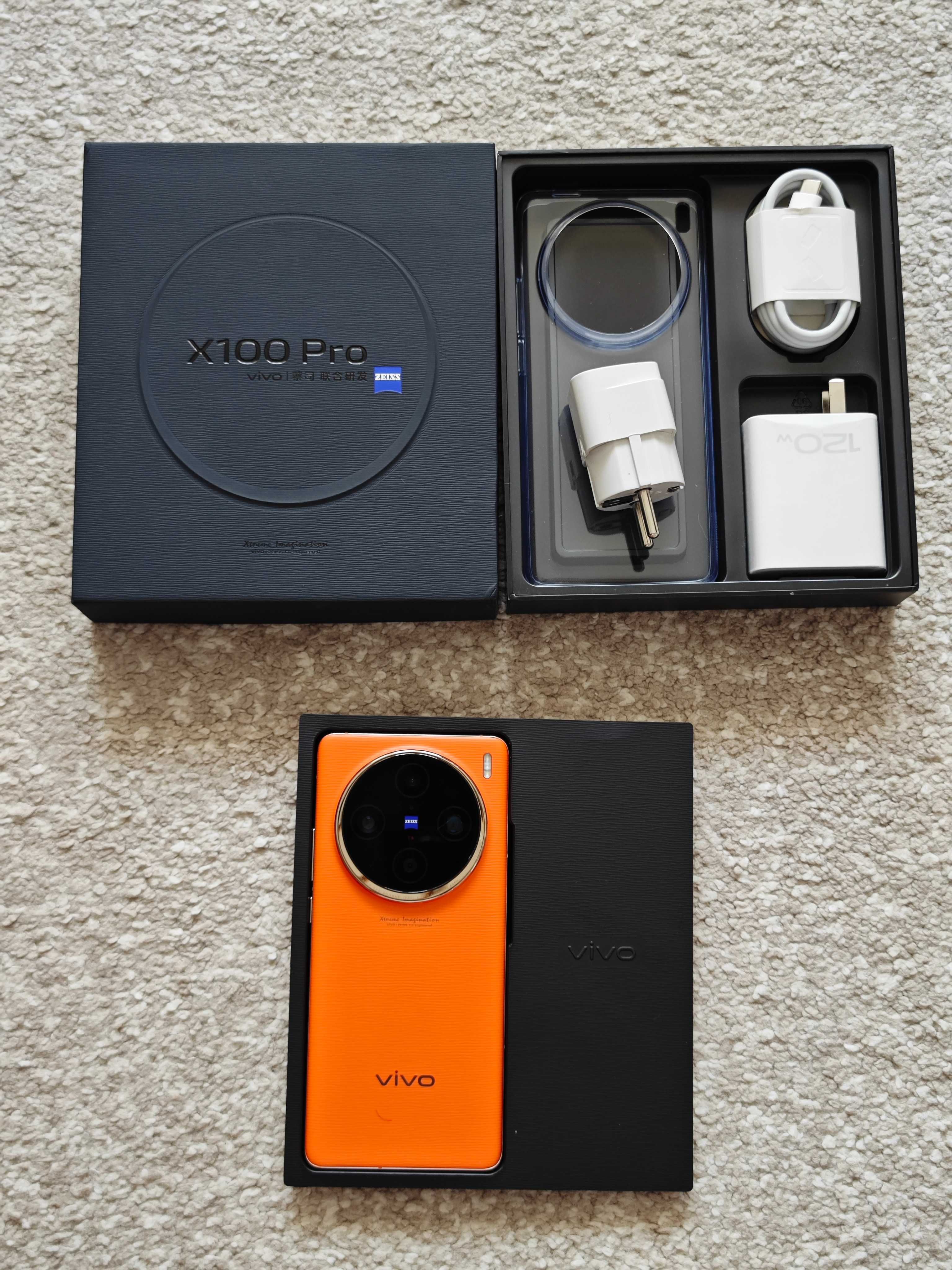 Smartfon VIVO X100 PRO 16 GB / 512 GB Pomarańczowy