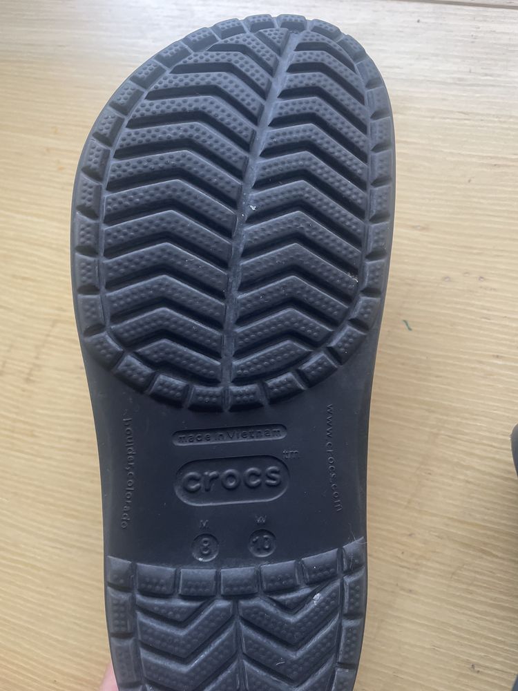 Crocksy czarne rozmiar 40
