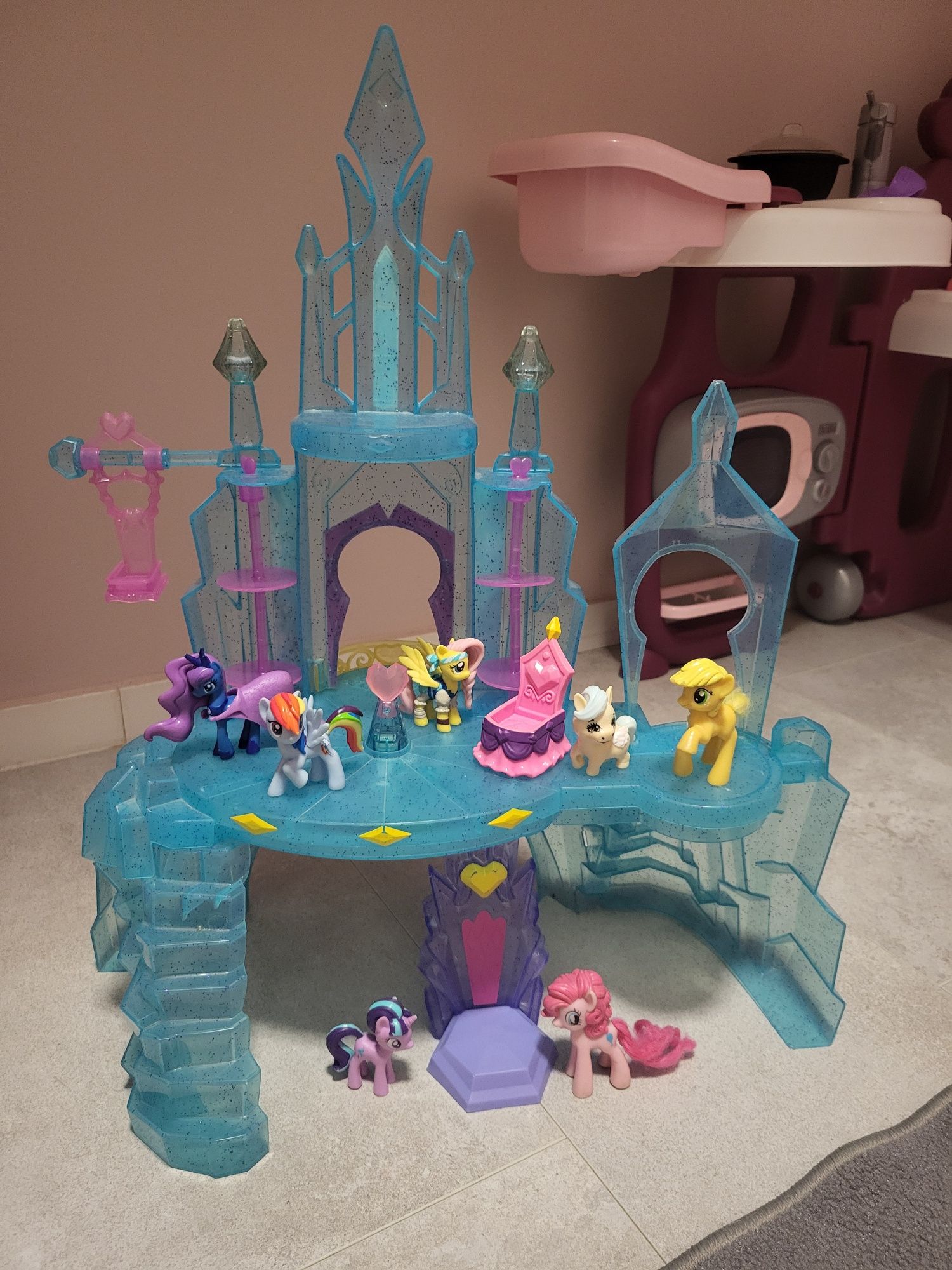 Zamek My Little Ponny kryształowy świecący