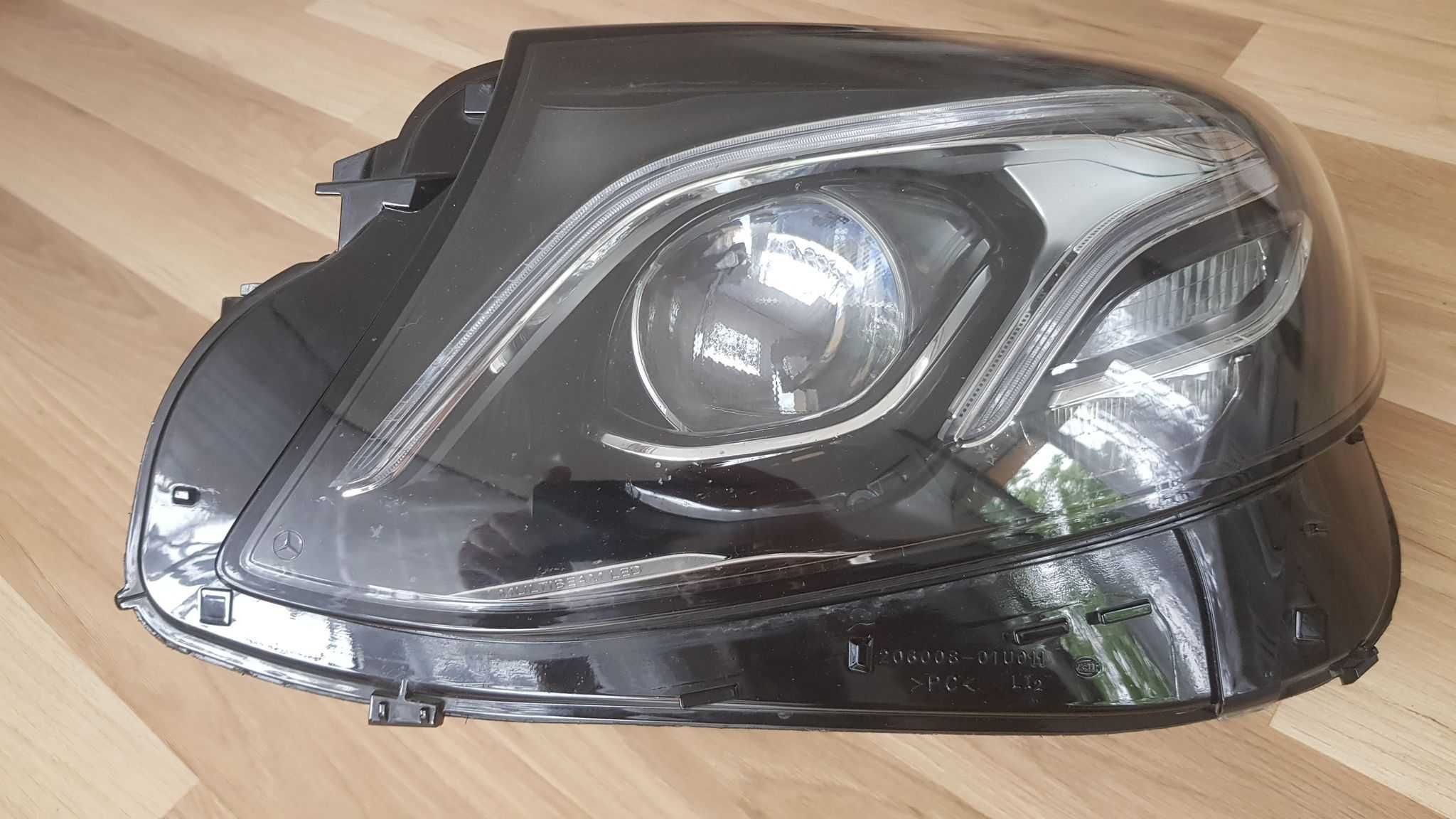 przednia lewa lampa mercedes 213 multibeam lewa lampa w213 e klasa