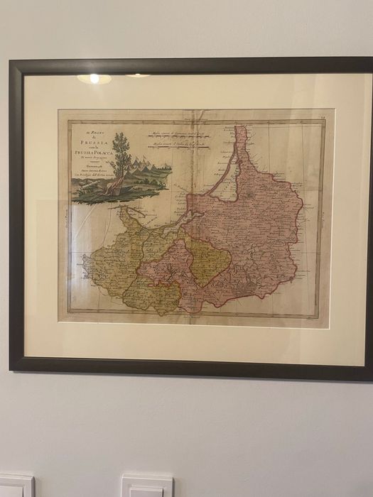 Mapa Królestwa Prus i Prus Polski