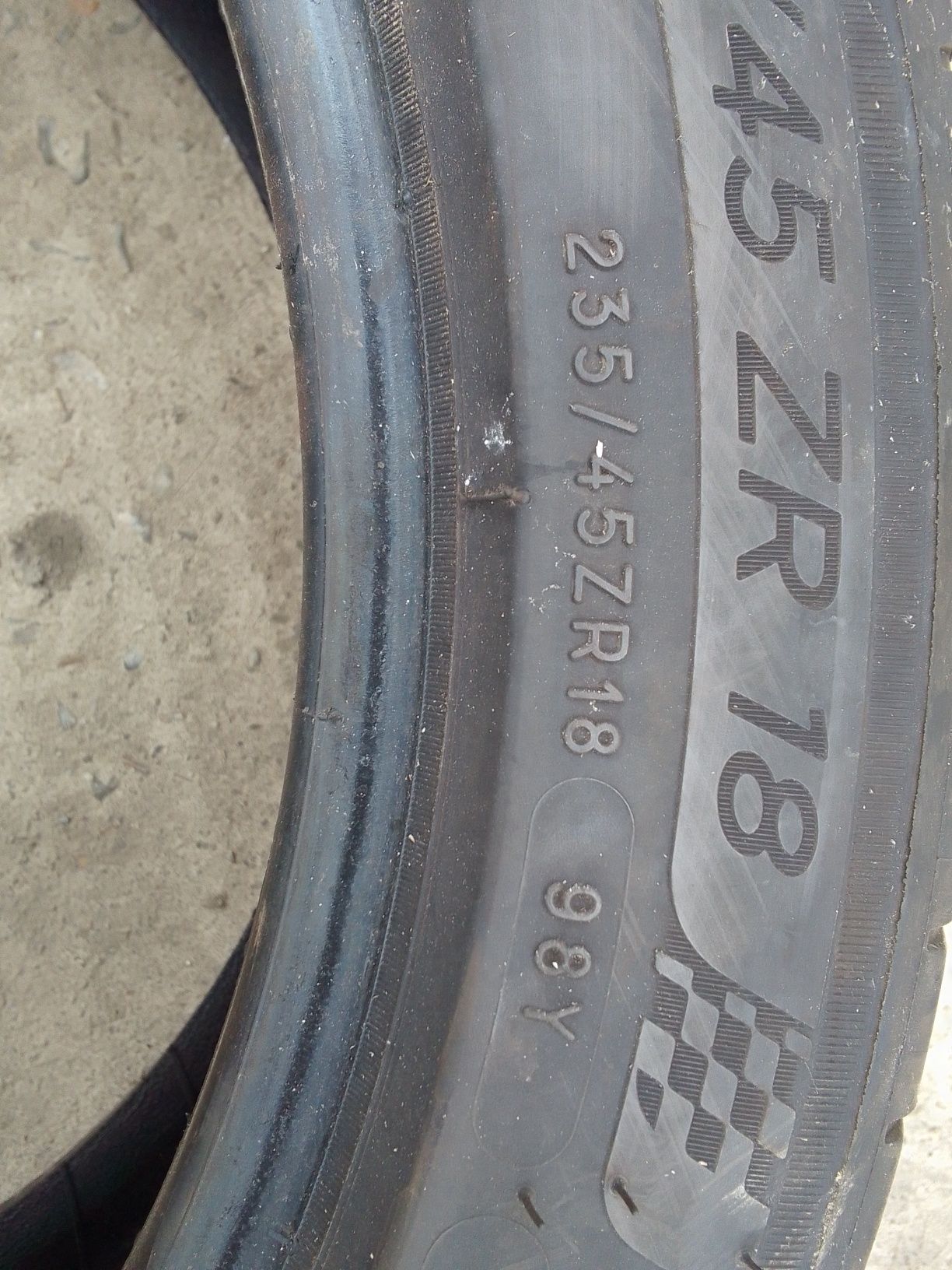 2 Opony letnie 235/45r18 MICHELIN 2022r