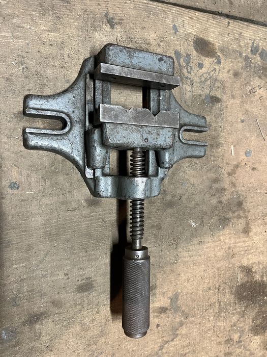 Małe imadło maszynowe