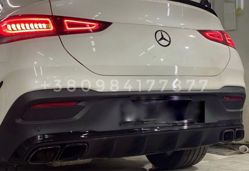 Обвес AMG Gle 63 Coupe передний бампер задний решетка