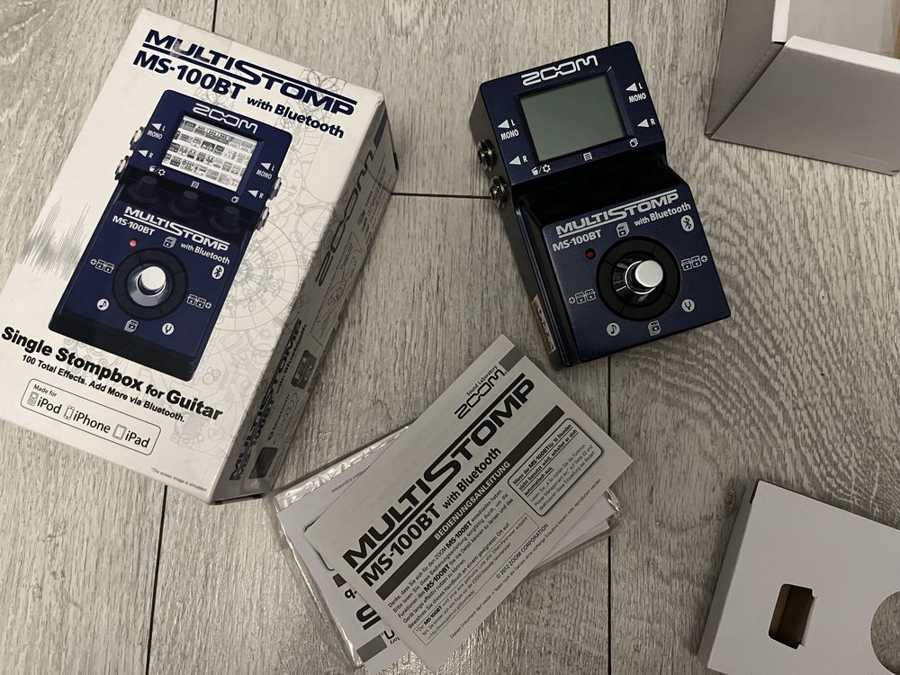 Zoom MS-100BT Multistomp Multiefekt gitarowy z Bluetooth
