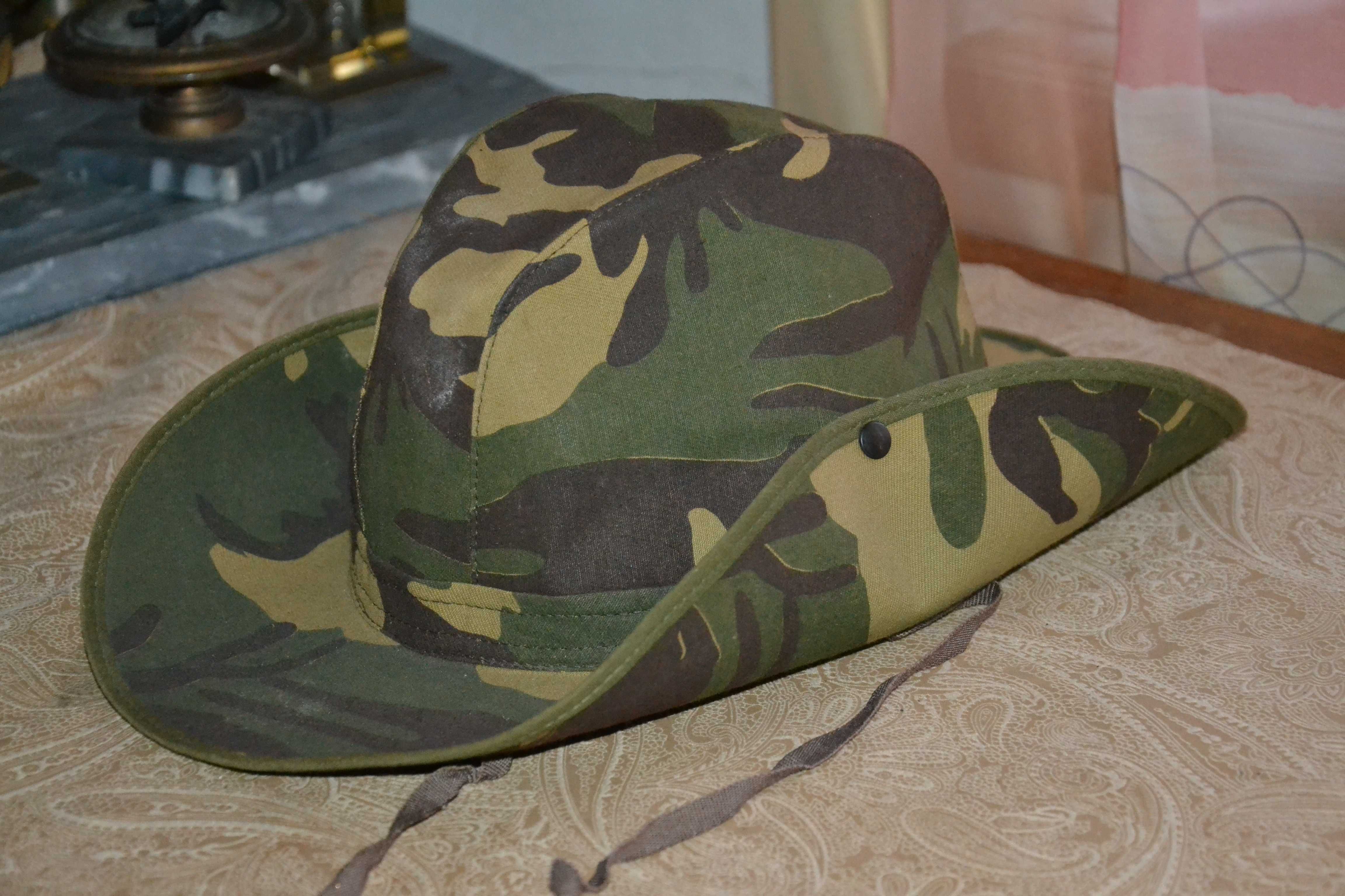 Мужская номерная военная камуфляж шляпа для охоти рибалки Della Leoge