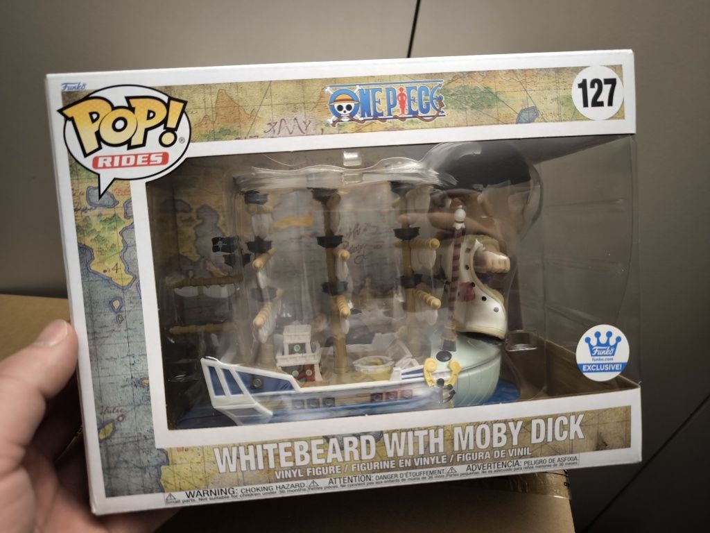Whitebeard with Moby Dick One Piece Funko POP